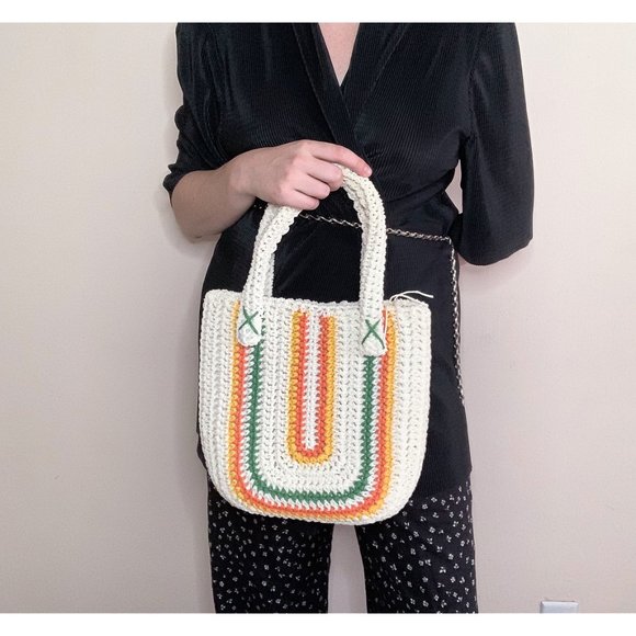 Vintage Handbags - vintage walborg woven purse